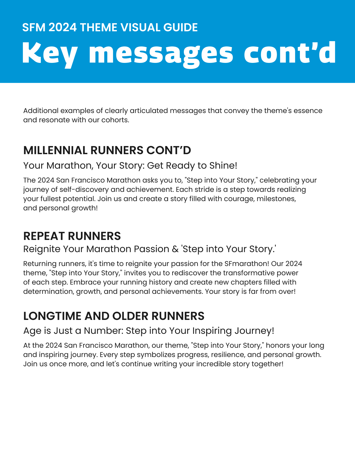Key messages B