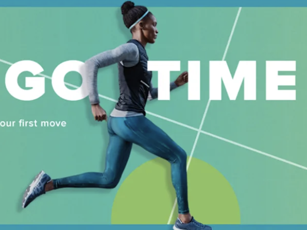 Go Time campaign runner graphic